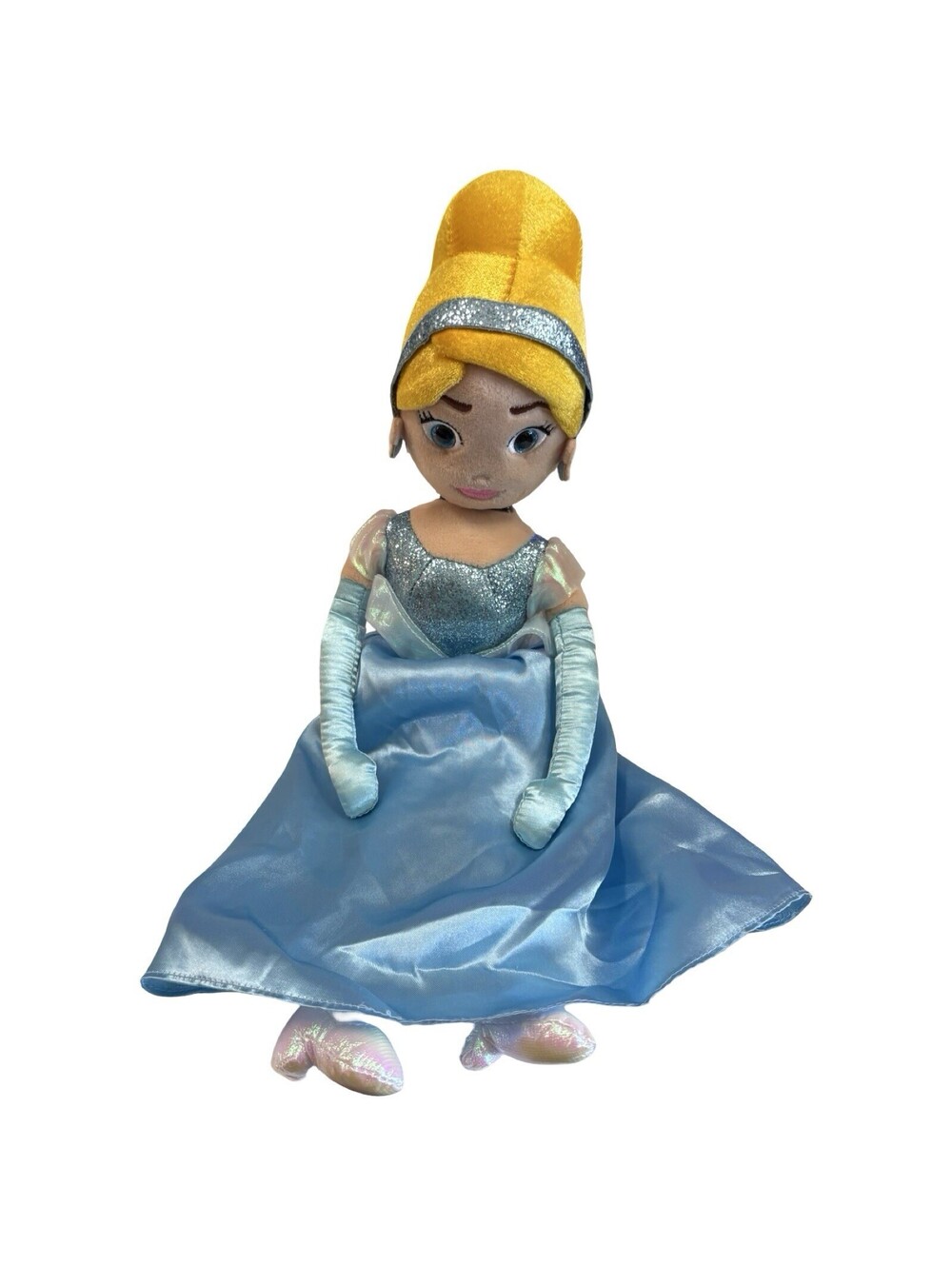 Ty Sparkle 18" Disney's Princess Cinderella Beanie Buddy Plush Doll